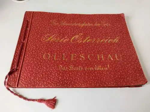 Sammelalbum Die Sehenswürdigkeiten der Erde Österreich  