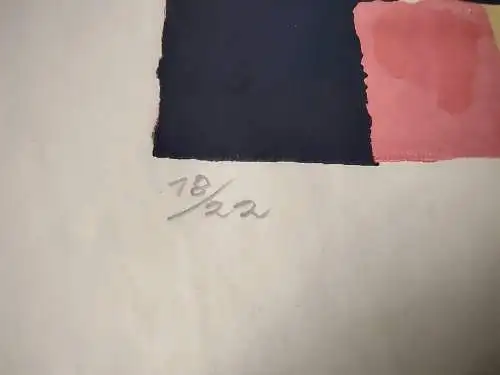 Serigrafie Iván Wimpffen von Peter Pálffy  