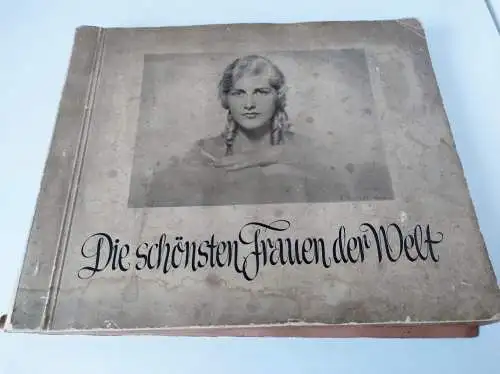 Sammelalbum Die schönsten Frauen der Welt 1930er Jahre  