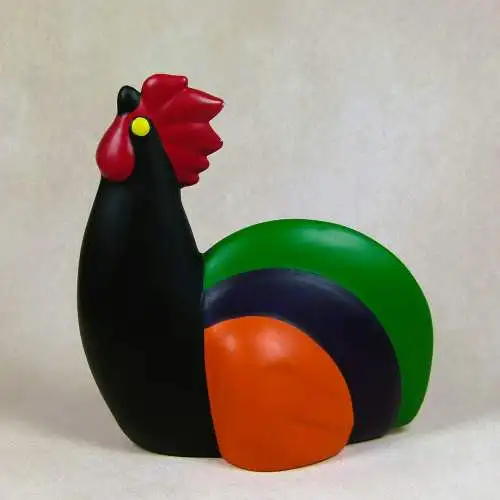 Keramikfigur Hahn von Italien 