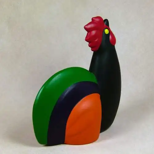 Keramikfigur Hahn von Italien 