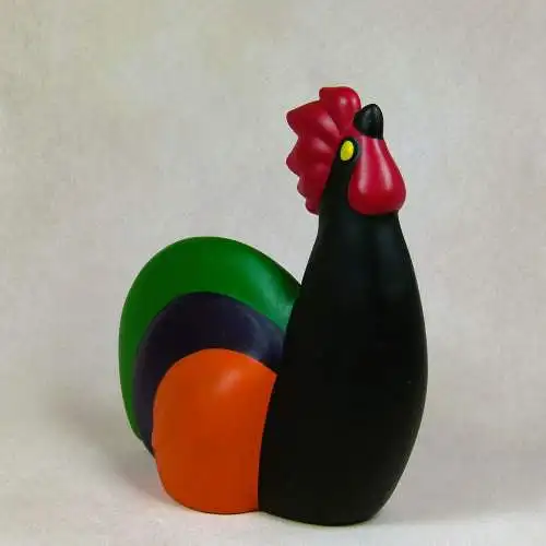 Keramikfigur Hahn von Italien 