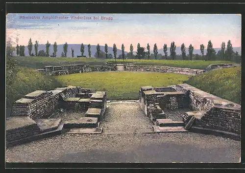 AK Windisch, Römisches Amphitheater Vindonissa
