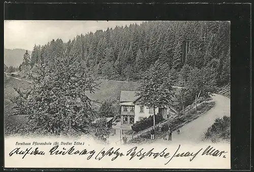 AK Markirch, Forsthaus Pflanzschule, St. Diedler Höhe