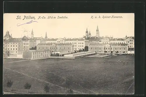 AK St. Pölten, K.u.k. Rainer-Kaserne