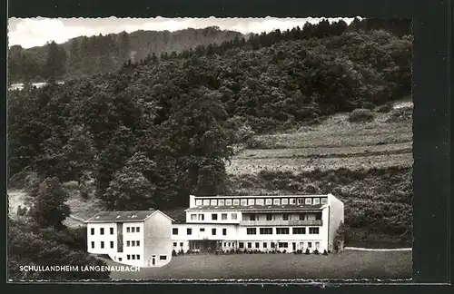 AK Langenaubach, Blick zum Schullandheim