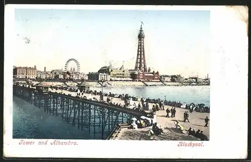 AK Blackpool, Tower and Alhambra