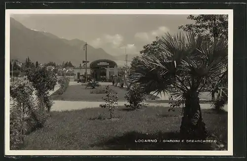 AK Locarno, Giardini e Debarcadero