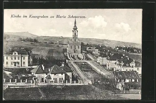 AK Wien, Maria Schmerzen, Kirche im Kaasgraben