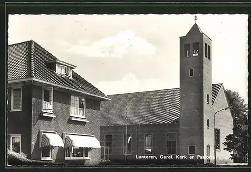 AK Lunteren, Geref. Kerk en Pastorie