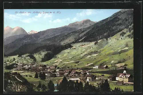 AK St. Anton a. Arlberg, Panorama