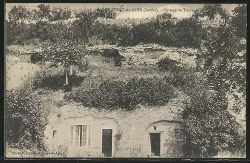 AK Chateau-du-Loir, Cottage de Tournebride