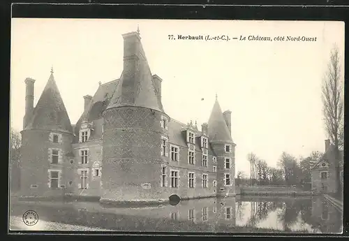 AK Herbault, Le Chateau, cote Nord-Ouest