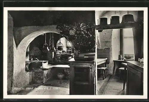 AK Sargans, Küche im Schloss