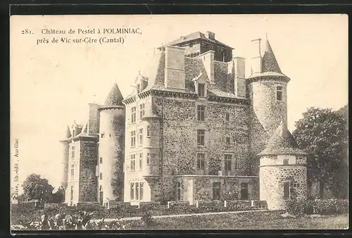AK Polminhac, Château de Pestel