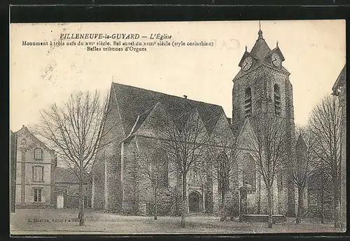 AK Villeneuve-la-Guyard, L'Eglise