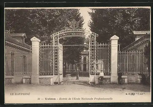 AK Voiron, Entrée de l'Ecole Nationale Professionelle