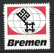 Reklamemarke Wappen-Serie: Wappen der Stadt Bremen