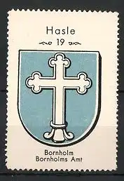 Reklamemarke Wappen-Serie: Wappen der Stadt Bornholm