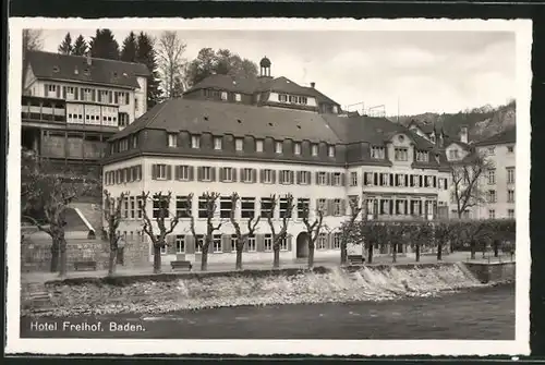 AK Baden, Hotel Freihof