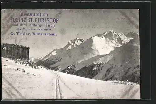 AK St. Anton a. Arlberg, Arlberg im Winter