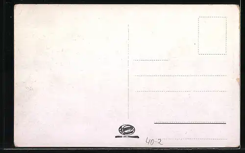 AK frauenfeindlicher Humor, Frau im Bett wirft mit einem Hausschuh nach ihrem Mann der zu spät nach Hause kommt