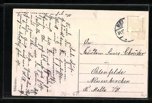 AK Geburtstagsgrüsse vom Deutschen Reich mit Blumen
