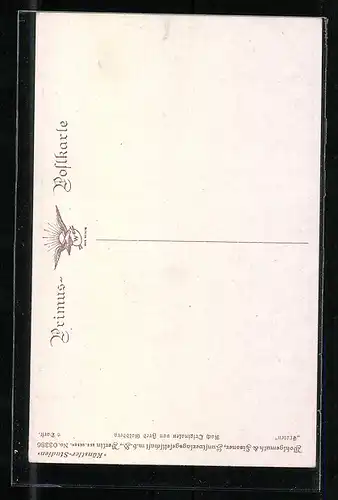 Künstler-AK Wohlgemuth & Lissner, Primus-Postkarte No.03386: Riesentukan auf einem Ast