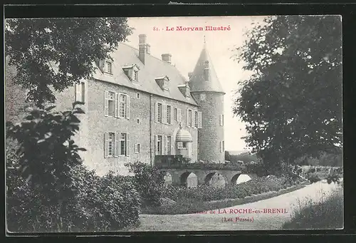 AK La Roche-en-Brenil, Chateau
