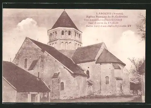 AK Laroche, Eglise Romane de St. Cydroine
