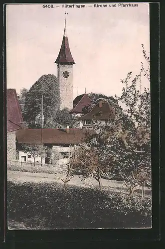 AK Hilterfingen, Kirche und Pfarrhaus