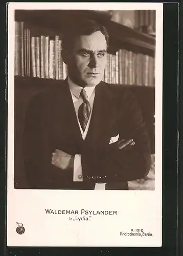 AK Schauspieler Waldemar Psylander in "Lydia"