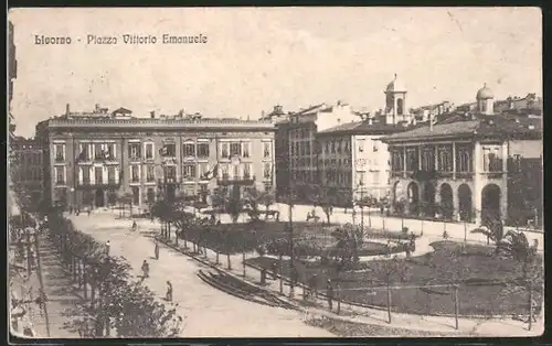 AK Livorno, Piazza Vittorio Emanuele