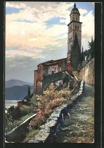 AK Morcote, Kirche, Lago di Lugano