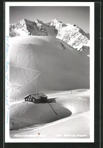 AK Hoch-Krumbach, Teilansicht im Winter