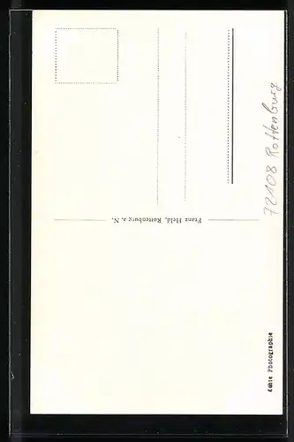 AK Rottenburg, Wurmlinger Kapelle, Gedicht