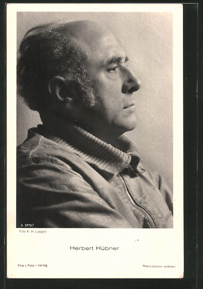AK Schauspieler Herbert Hübner im Profil Nr. 5659931 oldthing