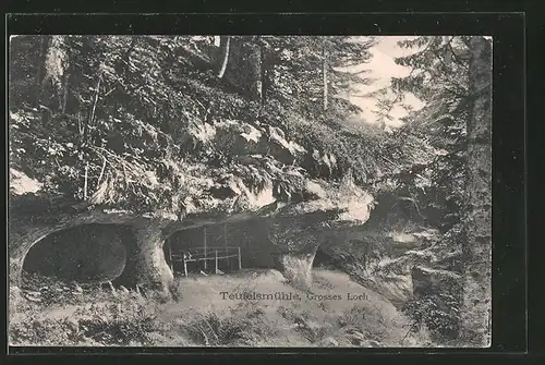 AK Loffenau, Teufelsmühle, Grosses Loch