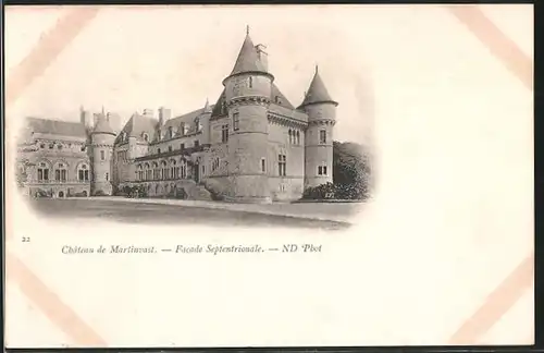 AK Martinvast, château de Martinvast, facade Septentrionale