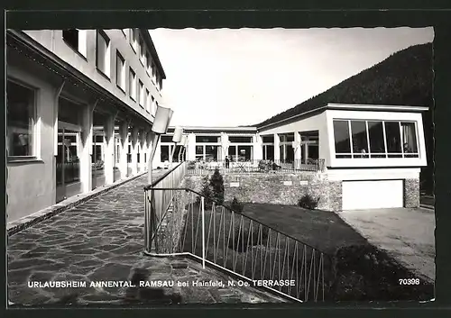 AK Ramsau, Urlaubsheim Annental, Terrasse