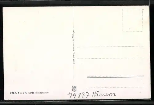 AK Häusern, Schluchsee-Kraftwerk Schwarzabruck