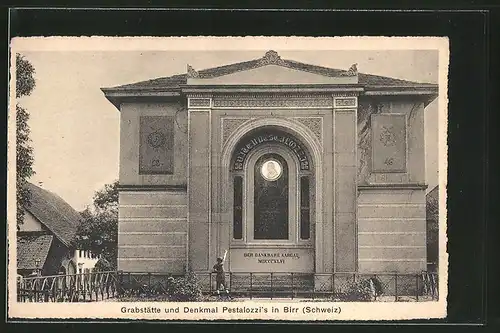 AK Birr, Grabstätte & Denkmal Pestalozzi's