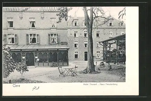 AK Kleve, Hotel Thunert, Haus Freudenberg