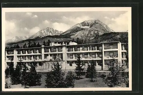 AK Westerheim, Sanatorium Dr. Guhr in der Hohen Tatra