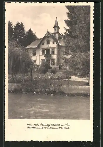 AK Altmünster am Traunsee, Pension Schlössl am See