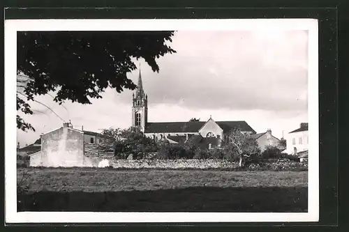 AK Saint-Colombain, l'église, côté sud