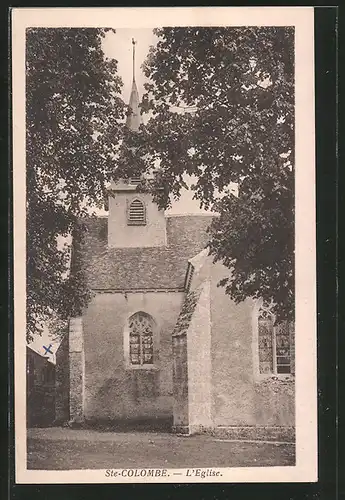 AK Sainte-Colombe, l'église