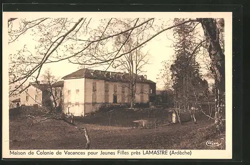 AK Lamastre, maison de colonie de vacances pour jeunes filles