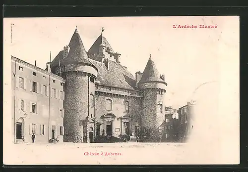 AK Aubenas, château d'Aubenas