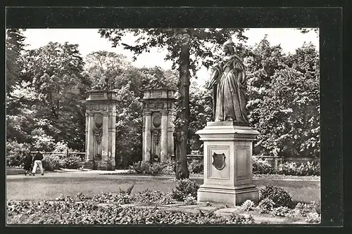 AK Oranienburg, Luise-Henriette-Denkmal